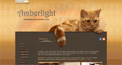 Desktop Screenshot of amberlight.cz